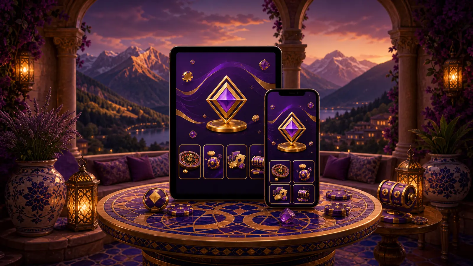PWA Bizzo Casino na pametnem telefonu in tablici
