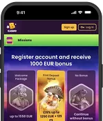 Prenesi aplikacijo Bizzo Casino